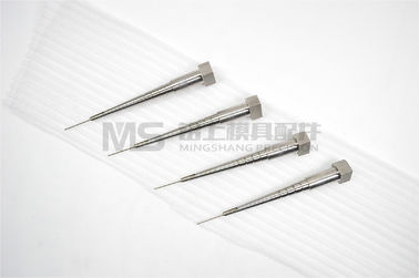 Metal Machined Mold Core Pins 0.005 Tolerance With H13 / SKD61 Material