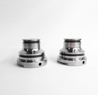 Alloy Steel SKD61 Cnc Turned Components Wear Resistant Black Coating Surface Treatment