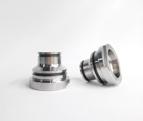 Alloy Steel SKD61 Cnc Turned Components Wear Resistant Black Coating Surface Treatment