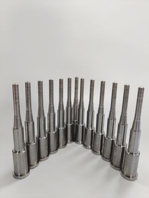 Hardened Steel Mold Inserts with 48~54 HRC Hardness, +/-0.005mm Accuracy, and SKH51 Material for Custom Injection Molds