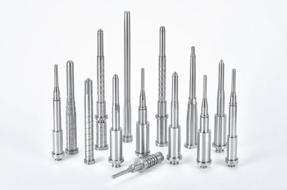 High-Precision Custom Mold Inserts in H13 / 1.2344 / Dievar Steel with 0.005mm Accuracy for Injection Molding