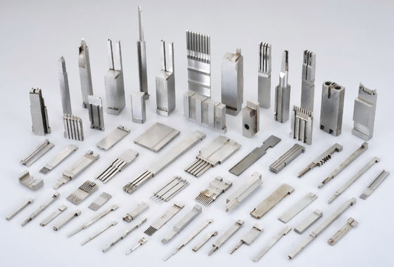 High-Precision Connector Mold Component Made of 1.2312 Mold Steel with 0.005mm Accuracy and Polished Surface Finish