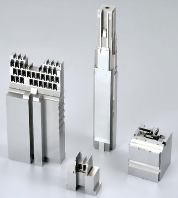 High-Precision Connector Mold Component Made of 1.2312 Mold Steel with 0.005mm Accuracy and Polished Surface Finish