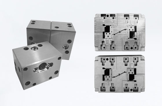 Multi-Cavity Precision Cavity Insert for Plastic Cap Injection Molds
