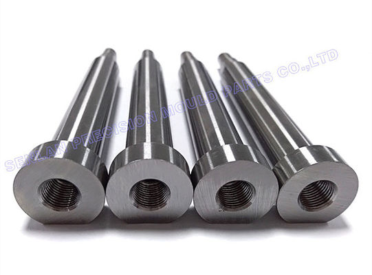 Standard HSS Round Head Stepped Die Punch Pins with 60-62HRC Hardness and Polished Surface for Precision Grinding Guide Applications
