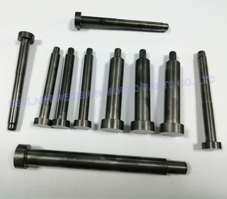 H13 Steel Ejector Pins with Nitriding Surface Treatment and 44-46HRC Hardness for Die Casting Mold Components