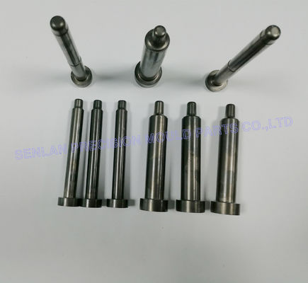 H13 Steel Ejector Pins with Nitriding Surface Treatment and 44-46HRC Hardness for Die Casting Mold Components