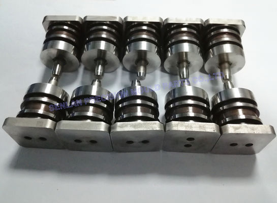 1.2343 Material EDM Machining Plastic Mold Parts with 48-52 HRC Hardness and +/-0.01mm Tolerance for Custom OEM Applications