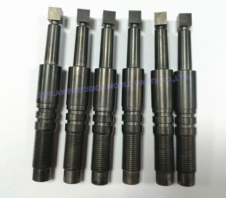 Nitriding Square Head Mold Parts | Precision Threaded Plastic Components