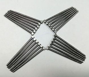 SKD61 Material Flat Square Head Straight Ejector Pins With 52HRC