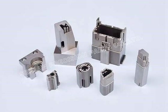 Precision Plastic Mold Parts and Metal Mould Components with 1.2343 Material, +/-0.01mm Tolerance, and 48-52HRC Hardness