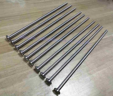 1.2343 (H11) Precision Long Core Pins | Straightness 0.01mm | Injection Mold Parts