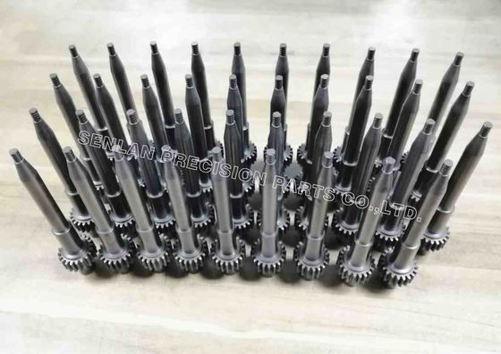 Nitrided Orvar Supreme Mold Thread Core with 50-52HRC Hardness and +/-0.01mm Tolerance Precision Mould Parts