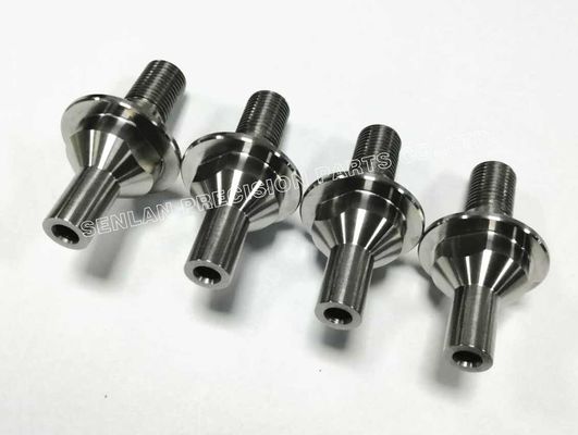 SCM440 Precision CNC Machined Parts with 40+3HRC Hardness and +/-0.005-0.01mm Tolerance Metal Turning Threaded Components