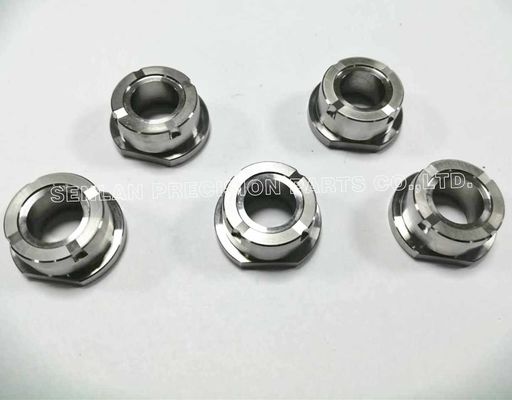 High Precision CNC Machined Parts and CNC Lathe Components with SKD61 Material 48-50HRC Hardness and +/-0.005mm Tolerance