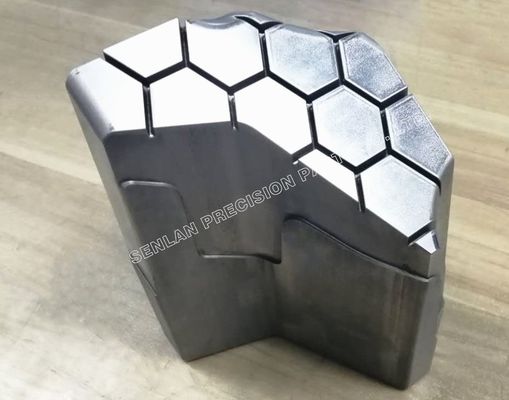 Precision Mould Parts and Mold Core Inserts with S45C Material and +/-0.01mm Tolerance for Customized Plastic Injection
