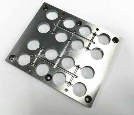 Precision ESR STAVAX Mold Parts | ±\pm$0.002mm Wire EDM Machined Components