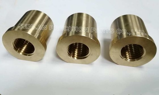 Customized High Precision Brass CNC Machined Parts for Plastic Mold Applications