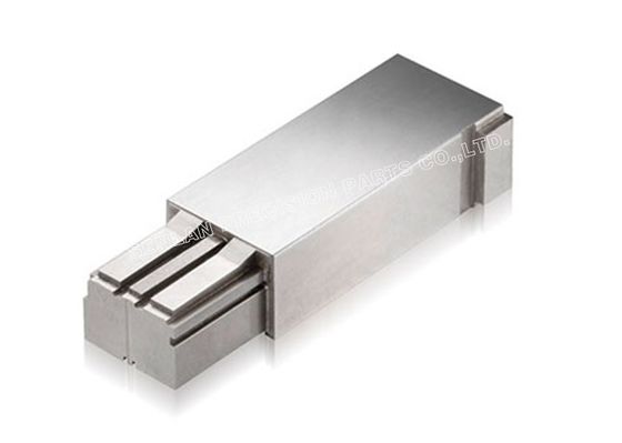 1.2343 High Precision Mould Parts Square EDM Parts With VDI 9 Mirror Finish and +/-0.005mm Tolerance