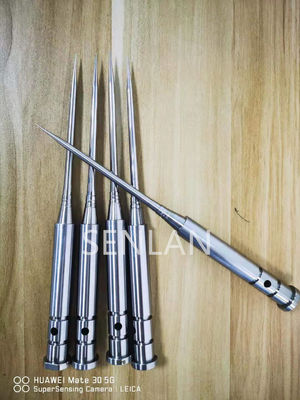 Medical-Grade Syringe Core Pins | TiN Coated Mold Inserts for High-Cycle Production