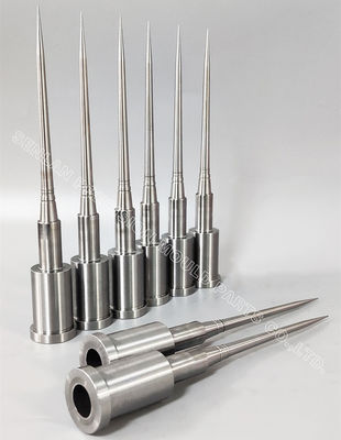 Medical-Grade Syringe Core Pins | TiN Coated Mold Inserts for High-Cycle Production