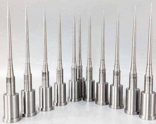 Durability Bohler M340 Die Steel Conical Mold Core Pins For Daily Packaging Plastic Tooling