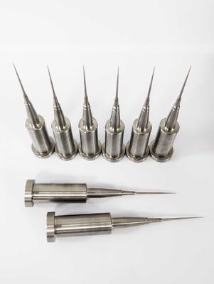 0.005mm Concentricity Pipette Tip Cores | M340 Medical-Grade Mold Parts