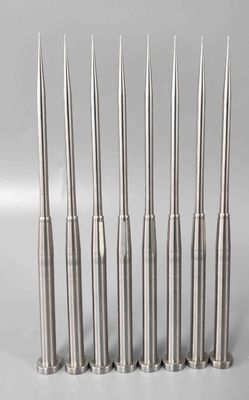 0.005mm Concentricity Pipette Tip Cores | M340 Steel Medical Mold Parts