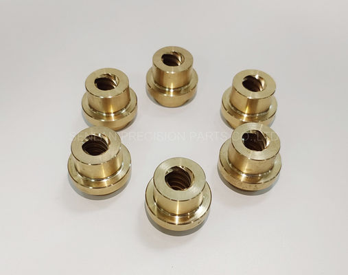 Non Standard Brass Precision Mould Parts Sleeves Bushing Copper Inlaid Guide Plastic Sleeve  For Plastic Mould