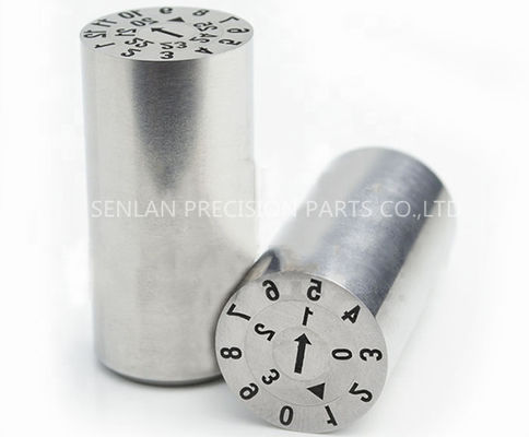 DEM Standard SUS420 Material Plastic Injection Mould Component Date Marking Insert Date Stamp