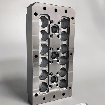 1.2083 Steel Multi-Cavity Core Insert | Cosmetic Pump Mold