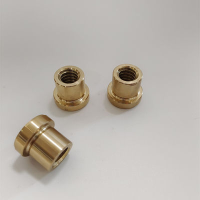 Precision CNC Machining Beryllium Copper Thread Core Insert with HRC60 Hardness and ±0.005mm Accuracy for Injection Molds