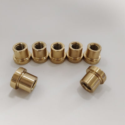 Precision CNC Machining Beryllium Copper Thread Core Insert for Preform