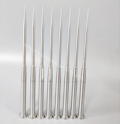 M340 Mold Core Pin Ejector Pins For Mircopipette Tips With + / - 0.005mm Concentricity