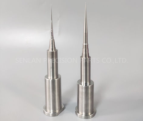 Medical Grade Straw Tip Mold Parts | S136 & SKD61 Precision Core Pins