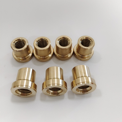 Precision CNC Machining Beryllium Copper Thread Core Insert for Preform