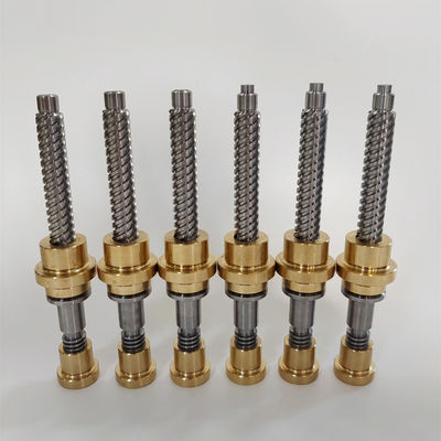 DME Standard Brass Thread Cores | Multi-Cavity Injection Mold Inserts