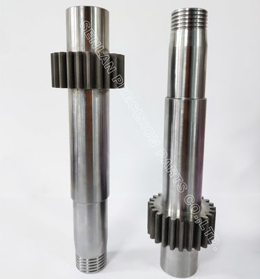 Precision S136 Gear Shafts | Threaded Core Rods for Injection Molds