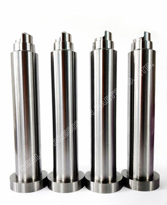 H13 Material Core Inserts for Plastic Mould Parts with 48-52HRC Hardness and +/-0.005mm Concentricity