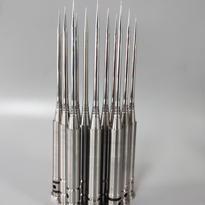 Cylindrical Grinding Bohler 56HRC Hardness Mold Core Pin With Heat Treatment For Medical Plastic Mold Components