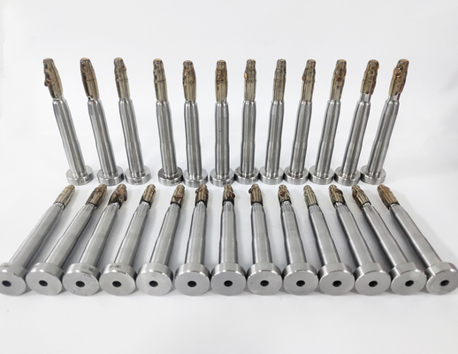 Standard DIN High Speed Tooling Steel Die Punch Pins With High Precision Without Head