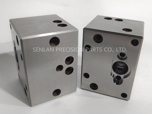 Custom CNC Milled Mold Parts | Precision Square Components in SKD61, YK30, 40Cr