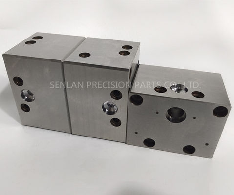 Custom CNC Milled Mold Parts | Precision Square Components in SKD61, YK30, 40Cr