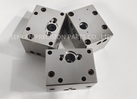 Custom CNC Milled Mold Parts | Precision Square Components in SKD61, YK30, 40Cr