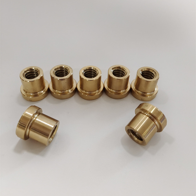 HRC60 CNC Machining High Gloss Beryllium Copper Thread Core Insert for Preform