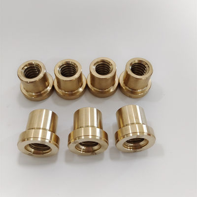 High-Conductivity Beryllium Copper Cores | CNC Machined Preform Thread Inserts