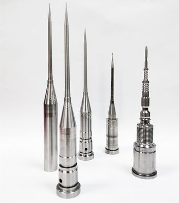 Medical Syringe Core Pins | Stavax Steel Multi-Cavity Mold Components