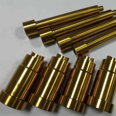 Copper Mold Core Insert for Thermos Bottle Cap with HRC58 Hardness and +/-0.003mm Accuracy in Customizable Sizes
