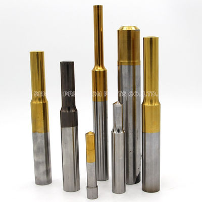 Precision Tungsten Carbide Die Punch Pins with 60-80HRC Hardness and ±0.01mm Tolerance for Stamping Punch Die