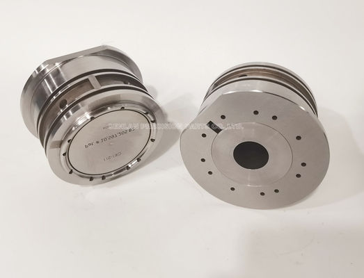 Hardened S136 Steel Round Mold Components | Precision EDM & Mirror Polish